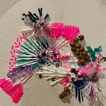 Inicio de trazos. Accessor, Design, Jewelr, Design, Fashion Design, Embroider, and Textile Design project by andrea_morenod - 07.31.2023