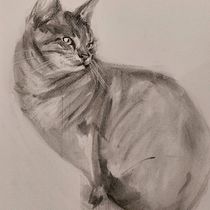 My project for course: Expressive Drawing with Charcoal. Fine Arts, Drawing, and Naturalistic Illustration project by kristofluysmans - 08.03.2023