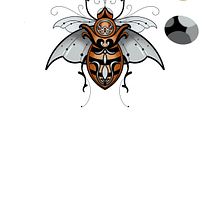 My project for course: Artistic Tattoo Design with Golden Effects in Procreate. Ilustração tradicional, Ilustração digital, e Desenho de tatuagens projeto de novi - 03.08.2023