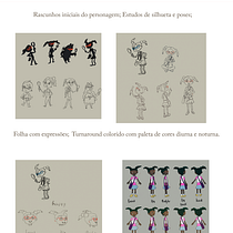 Meu projeto do curso: Design de personagens para animação com Photoshop. Animation, Character Design, and Character Animation project by Rosana Schoeps - 08.03.2023