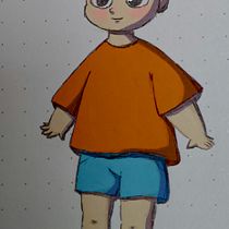 Mi proyecto del curso: Diseño de personajes con anatomía estilizada. Traditional illustration, Character Design, Drawing, and Figure Drawing project by chidoriii5000 - 08.04.2023