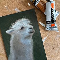 My project for course: Realistic Pet Portraits with Oil Painting Ein Projekt aus dem Bereich Bildende Künste, Malerei, Ölmalerei und Naturalistische Illustration von biancadedeugd - 04.08.2023