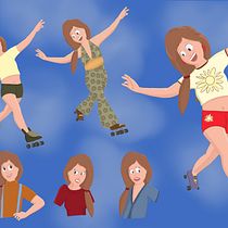 My project for course: Digital Character Design: Draw Protagonists with Personality Ein Projekt aus dem Bereich Traditionelle Illustration, Design von Figuren, Zeichnung, Digitale Illustration und Digitale Zeichnung von Maya Gutman - 04.08.2023