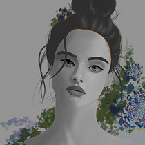 My project for course: Powerful Female Characters: Illustrating Confidence and Diversity. Un projet de Illustration traditionnelle, Peinture, Illustration numérique, Dessin numérique , et Peinture numérique de jelenacreates - 02.08.2023