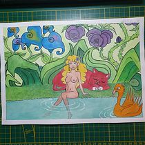Il mio progetto del corso: Bestiario botanico: acquerello, inchiostro e grafite. Traditional illustration, Fine Arts, Painting, Drawing, Watercolor Painting, Botanical Illustration, Ink Illustration, and Naturalistic Illustration project by Silvia Scherma - 08.04.2023
