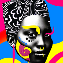 Mon projet du cours : Création de portraits colorés sur Photoshop. Un progetto di Postproduzione fotografica, Collage, Composizione fotografica e Fotomontaggio di style.o.plume - 02.08.2023