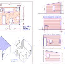 Mi proyecto del curso: Introducción al dibujo arquitectónico en AutoCAD Ein Projekt aus dem Bereich Architektur, Innenarchitektur, Innendesign, L, schaftsbau, Architektonische Illustration und ArchVIZ von Maria Paz Medina Tressens - 05.08.2023