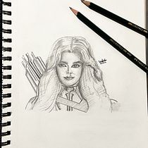 Mi proyecto del curso: Cuaderno de retratos a línea con grafito. Artes plásticas, Esboçado, Desenho, Desenho de retrato, e Sketchbook projeto de Víctor Emmanuel Camacho Alquicira - 05.08.2023