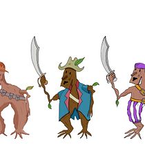 Mi proyecto del curso: Fábrica de personajes ilustrados. Traditional illustration, Character Design, Digital Illustration, Children's Illustration, and Narrative project by Jose M. - 08.05.2023