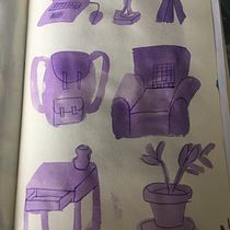 Mon projet du cours : Exercices de croquis pour faire évoluer votre art. Ilustração tradicional, Artes plásticas, Esboçado, Desenho, e Sketchbook projeto de sarondelph - 05.08.2023