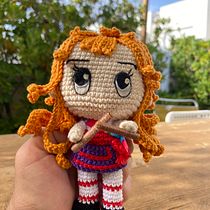 Mi proyecto del curso: Amigurumis: personas tejidas a crochet. Arts, Crafts, To, Design, Fiber Arts, Crochet, Amigurumi, and Textile Design project by Lourdes Arans Roca - 07.22.2023