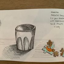 My project for course: Illustrated Diary: Fill Your Sketchbook with Experiences. Traditional illustration, Sketching, Drawing, Sketchbook & Ink Illustration project by Deanna Beat - 07.17.2023