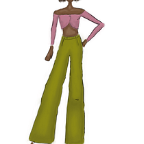 Mi proyecto del curso: Ilustración de bocetos de moda. Een project van Traditionele illustratie,  Schetsen,  Modeontwerp, Digitale tekening y Mode-illustratie van Sofia Bonfante - 05.08.2023