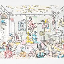 Mein Abschlussprojekt für den Kurs: Kreatives Zeichnen: fülle deine Illustrationen mit Leben und Details . Un progetto di Illustrazione tradizionale, Bozzetti, Disegno a matita, Disegno, Pittura ad acquerello, Sketchbook e Illustrazione con inchiostro di Christoph Speck - 06.08.2023