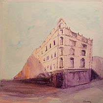 My project for course: Architectural Sketching with Watercolor and Ink. Sketching, Drawing, Watercolor Painting, Architectural Illustration, Sketchbook & Ink Illustration project by Sandra - 08.06.2023