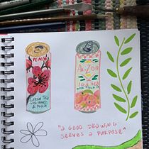 My project for course: Sketchbook Exercises for Artistic Growth. Ilustração tradicional, Artes plásticas, Esboçado, Desenho, e Sketchbook projeto de pixieflodhammar - 06.08.2023