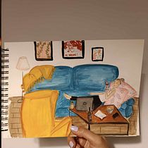 Mój projekt z kursu: Szkicownik do odkrycia własnego stylu rysunku . Ilustração tradicional, Esboçado, Criatividade, Desenho, Pintura em aquarela, Sketchbook, e Pintura guache projeto de Kamila Sadowska-Lasyk - 06.08.2023