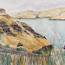 My project for course: Painting Realistic Watercolor Landscapes. Projekt z dziedziny  Sztuki piękne,  Malarstwo, Sketching, Malowanie akwarelą, Ilustracja naturalist i czna użytkownika jane_drake - 06.08.2023
