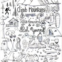 Mon projet du cours : Initiation au doodling créatif et au lettering manuel. Traditional illustration, Lettering, Drawing, H, and Lettering project by Claire Poyet - 08.06.2023