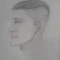 Mi proyecto del curso: Sketchbook de retrato: explora el rostro humano. Sketching, Drawing, Portrait Drawing, Artistic Drawing, and Sketchbook project by emanuelynoub - 08.06.2023