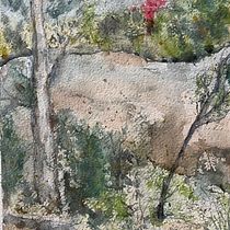 Bouganvillea across the River. Un progetto di Belle arti, Pittura e Pittura ad acquerello di Laurel Moore - 07.08.2023