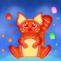 My project for course: Illustrating Fantastical Animals with Procreate. Traditional illustration, Character Design, Drawing, Digital Illustration, Stor, telling, and Narrative project by Kezia Wowor - 08.07.2023