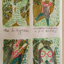 Mi proyecto del curso: Viñetas ilustradas: historias que traspasan la pantalla. Fine Arts, Comic, Drawing, Stor, telling, Stor, and board project by Beatriz Pérez Peiró - 08.07.2023