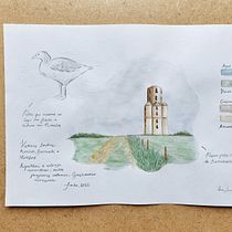Meu projeto do curso: Caderno de viagem em aquarela. Traditional illustration, Watercolor Painting, Architectural Illustration, and Sketchbook project by Carol - 08.06.2023