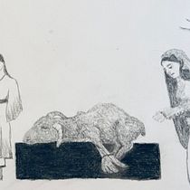 Rheba's project for course: Drawing From Imagination with Graphite and Charcoal . Traditional illustration, Fine Arts, Pencil Drawing, Drawing, Artistic Drawing, and Figure Drawing project by Rheba - 08.06.2023
