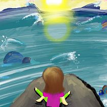My project for course: Children’s Illustration with Procreate: Paint Magical Scenes. Un progetto di Illustrazione tradizionale, Illustrazione digitale, Illustrazione infantile, Pittura digitale, Albo illustrato e Disegno di rosierose - 08.08.2023