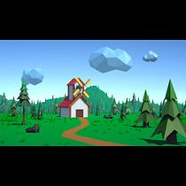 Mi proyecto del curso: Modelado de escenarios low poly para videojuegos. 3D, and 3D Modeling project by David Vargas - 08.03.2023