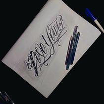 My project for course: Tattoo Lettering. Projekt z dziedziny  Kaligrafia, T, pografia i Projektowanie tatuaż użytkownika Yuki Ivake - 08.08.2023