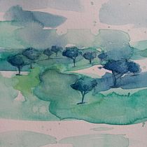 Il mio progetto del corso: Illustrazione creativa: gioca con materiali inusuali . Traditional illustration, Fine Arts, Painting, Creativit, and Sketchbook project by Anna Torre - 08.08.2023