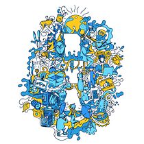 My project for course: Doodle-Style Vector Illustration. Traditional illustration, Vector Illustration, and Digital Illustration project by Leeroy Jonhera - 08.08.2023
