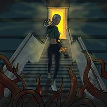 Illustration: Composition of the Main Character of the Video Game i started to develop. Ilustração tradicional, Design de personagens, Comic, Ilustração digital, Desenho digital, e Mangá projeto de svenunger - 08.08.2023