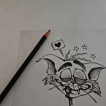 Mój projekt z kursu: Tatuaż techniką „blackwork” z użyciem cienkich linii. Un projet de Conception de tatouage de Conky Bubbs - 08.08.2023