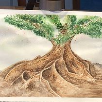 Mi proyecto del curso: Pintura en acuarela: explora la técnica de pincel seco. Fine Arts, Painting, Drawing, Watercolor Painting, Botanical Illustration, and Naturalistic Illustration project by Rocio Romero - 08.08.2023