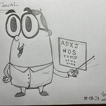 Mi proyecto del curso: Introducción a la creación de personajes estilo cartoon. Un projet de Illustration traditionnelle, Conception de personnages , et Dessin de Carmelo Sánchez Boado - 09.08.2023