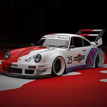 My project for course: Intro to 3D Livery Design: Decals for Digital Cars: JDM+EURO. 3D, and 3D Modeling project by vahan_g_abrahamyan - 08.10.2023