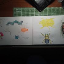My project for course: Illustration Techniques to Unlock your Creativity. Projekt z dziedziny Trad, c, jna ilustracja, Design,  Sztuki piękne,  Malarstwo, Kreat, wność, Kreat, wne zabaw, z dziećmi i Sketchbook użytkownika Kerry Langford - 10.08.2023