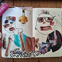 Mein Abschlussprojekt für den Kurs: Zeichnen für Anfänger Niveau -1. Drawing, and Sketchbook project by Silke B - 08.10.2023