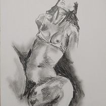 Mi proyecto del curso: Dibujo de la figura humana en movimiento Ein Projekt aus dem Bereich Zeichnung, Bildende Künste, Skizzenentwurf, Bleistiftzeichnung und Realistische Zeichnung von Ramiro Pinos Gaibor - 04.08.2023