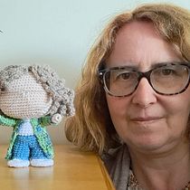 Mijn project van de cursus: Amigurumi: gehaakte personen . Arts, Crafts, To, Design, Fiber Arts, Crochet, Amigurumi, and Textile Design project by Elke Troubleyn - 08.10.2023