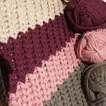 Mi proyecto del curso: Crochet: crea prendas con una sola aguja. Fashion Design, Fiber Arts, DIY, Crochet, and Textile Design project by angie_roldan92 - 05.28.2021