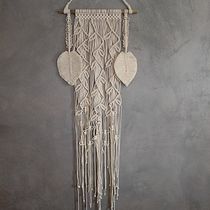 Meu projeto do curso: Criação de peças decorativas com folhas em macramê. DIY, e Macramê projeto de Vera Lúcia Ferreira Santos - 11.08.2023