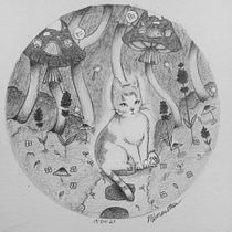 Mi proyecto del curso: Narrativa visual con grafito para principiantes. "Mika". Traditional illustration, Pencil Drawing, Drawing, Stor, telling, Artistic Drawing, and Narrative project by Enya Yineva Solís Morfín - 04.15.2021