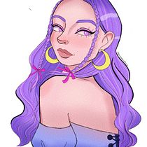 Meu projeto do curso: Retrato de personagens em estilo cartoon com Procreate. Character Design, Digital Illustration, Digital Drawing, and Digital Painting project by louzadaclarissa2 - 08.06.2023