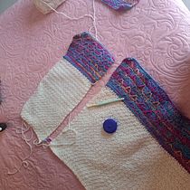 Mi proyecto del curso: Crochet: diseña y teje prendas de estilo romántico. Design de moda, Tecido, DIY, Crochê, e Design têxtil projeto de sglezbravo - 07.08.2023