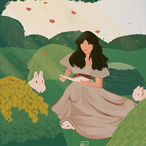 My project for course: Atmospheric Scenes in Procreate: Paint with Color and Light. Ilustração digital e Ilustração tradicional projeto de qinjamil - 06.08.2023