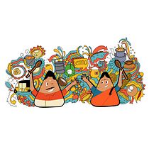 My project for course: Doodle-Style Vector Illustration. Traditional illustration, Vector Illustration, and Digital Illustration project by Anu Paul - 08.12.2023